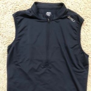 Men’s NWOT XXL Quarter Zip Running/Cycling Vest